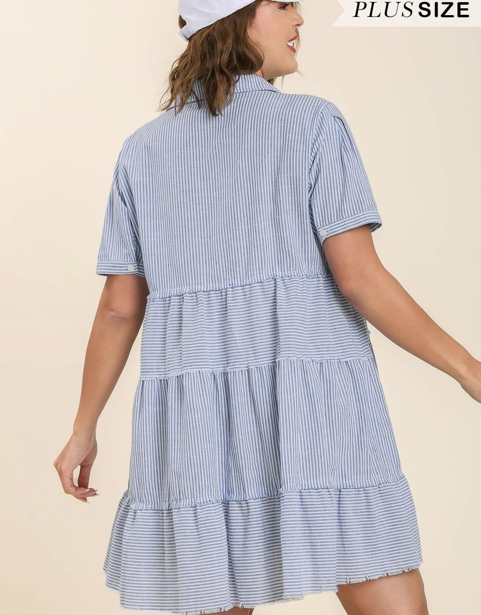Pink Mix Stripe Dress