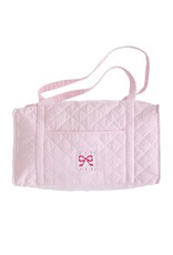Quilted Luggage Duffle Bow