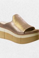 Flow Platform Sandal- Gold