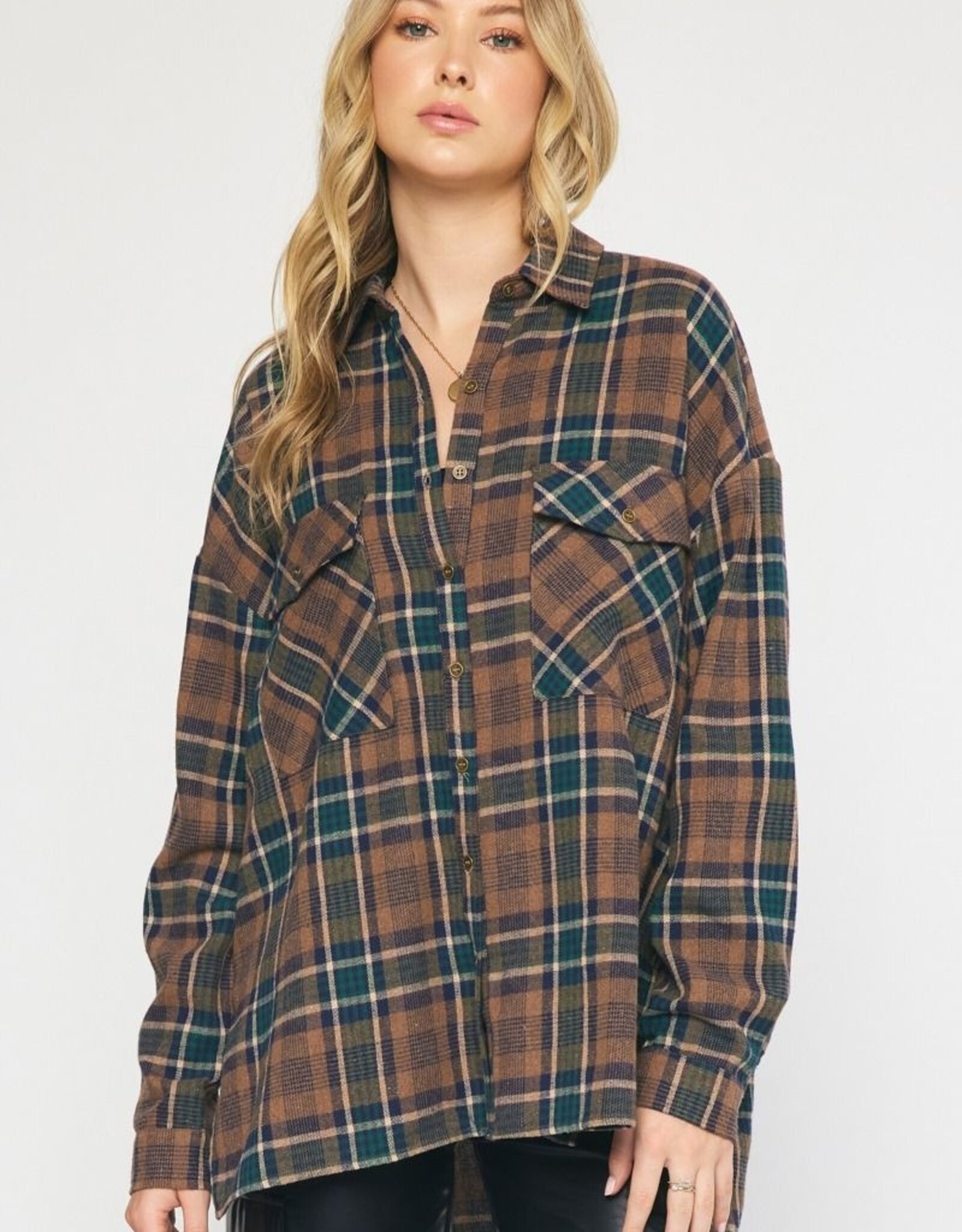 Checkered Flannel Shacket