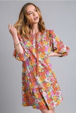 Double Ruffle Flower Power Dress