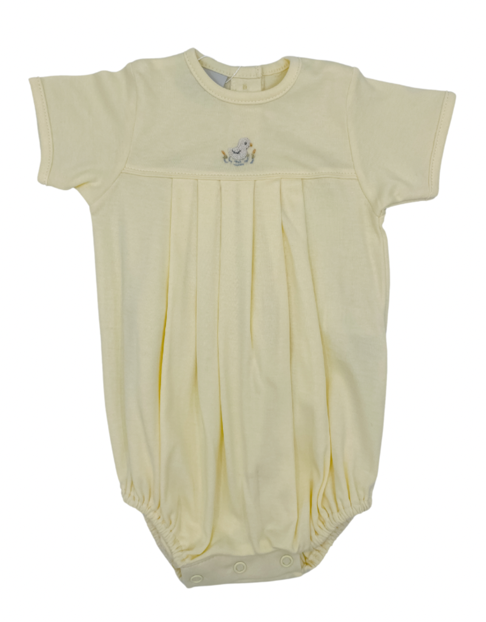 Squiggles Puddle the Duck Pleated Romper