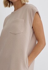 Textured Pocket Dress