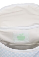 Apple of My Isla The Bottle Bag- Blue Gingham