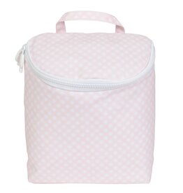 Apple of My Isla The Bottle Bag- Pink Gingham