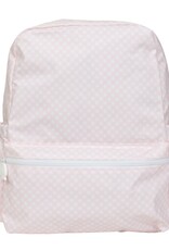 Apple of My Isla The Backpack- Large- Pink Gingham