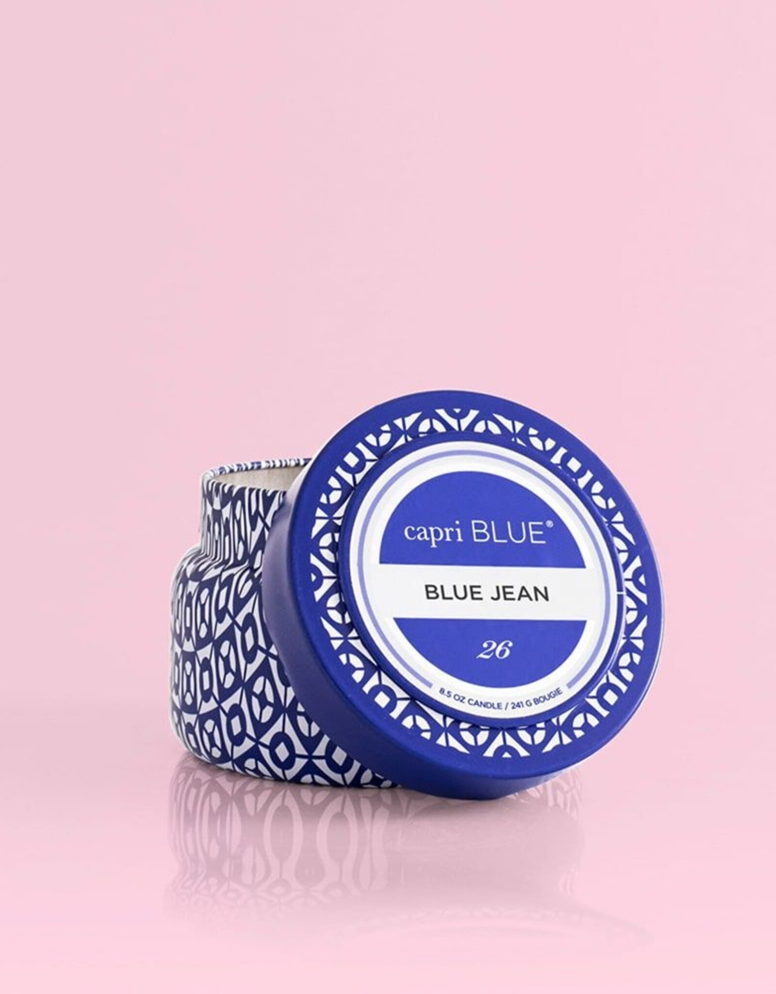 Blue Jean Printed Travel Tin