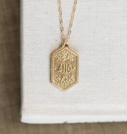 Madison Sterling 22" Isaiah 41:10 (Original Pendant)