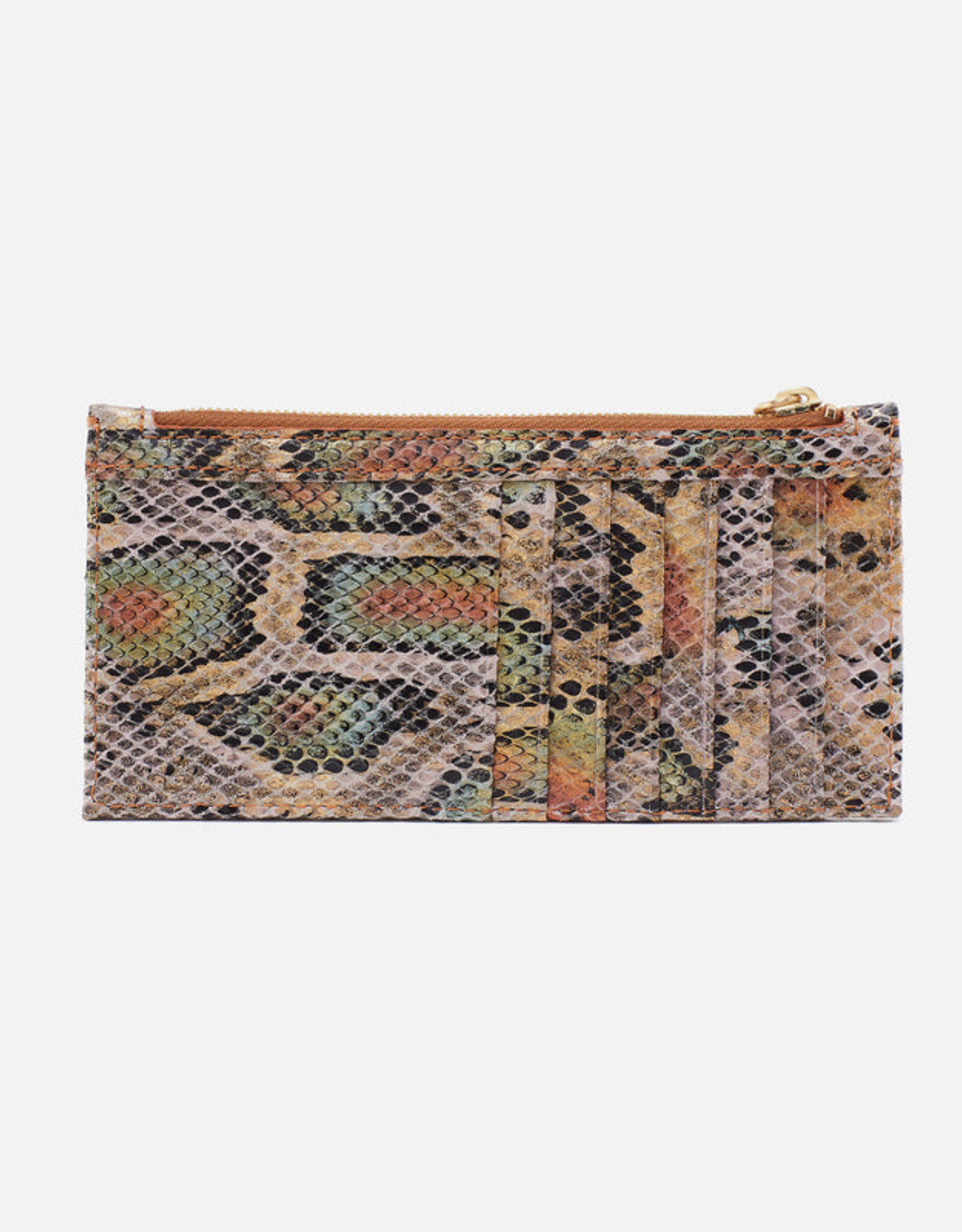 HOBO Carte Card Case- Opal Snake Print