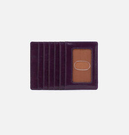 HOBO Euro Slide Card Case- Deep Purple