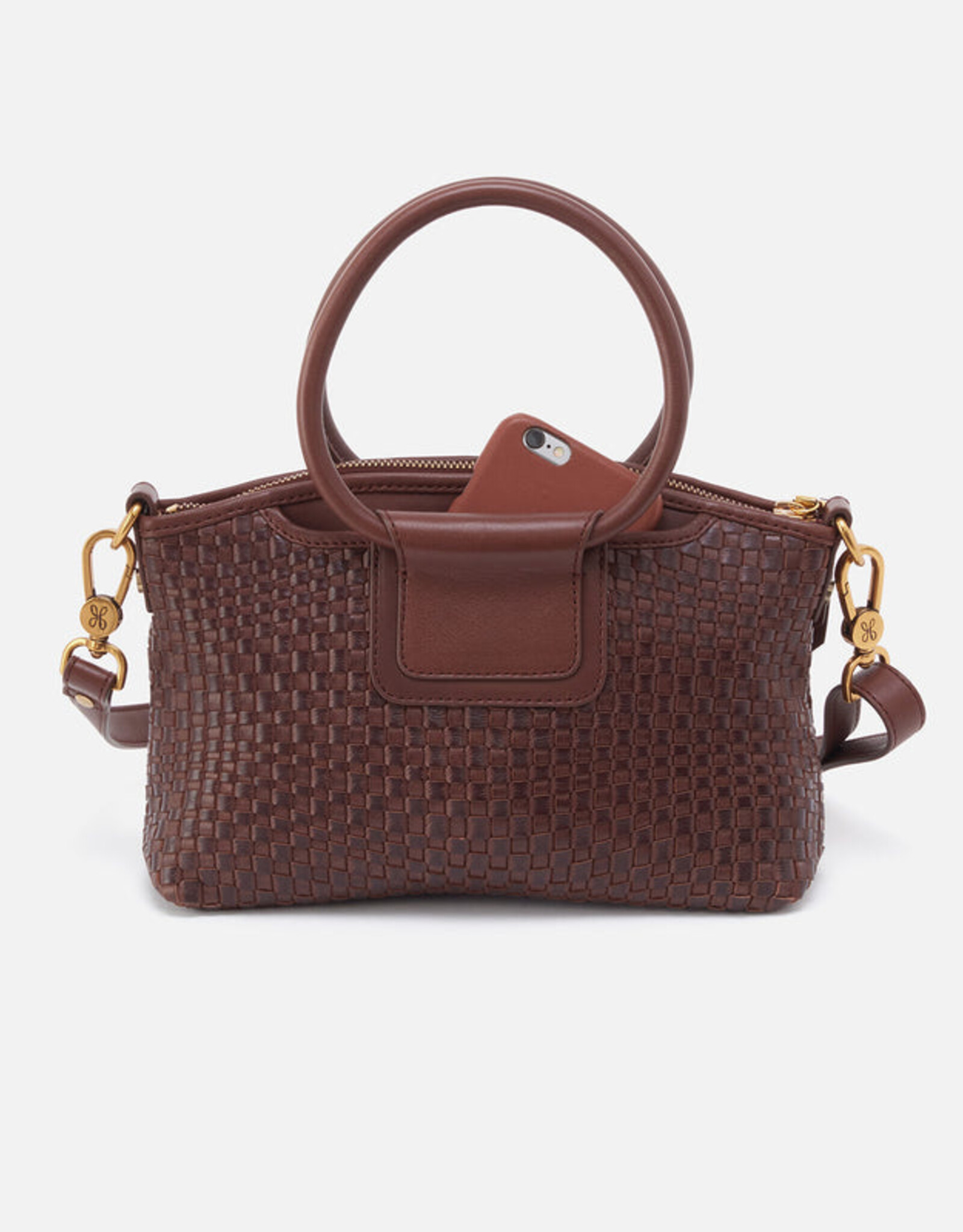 HOBO Sheila Top Zip Crossbody- Pecan