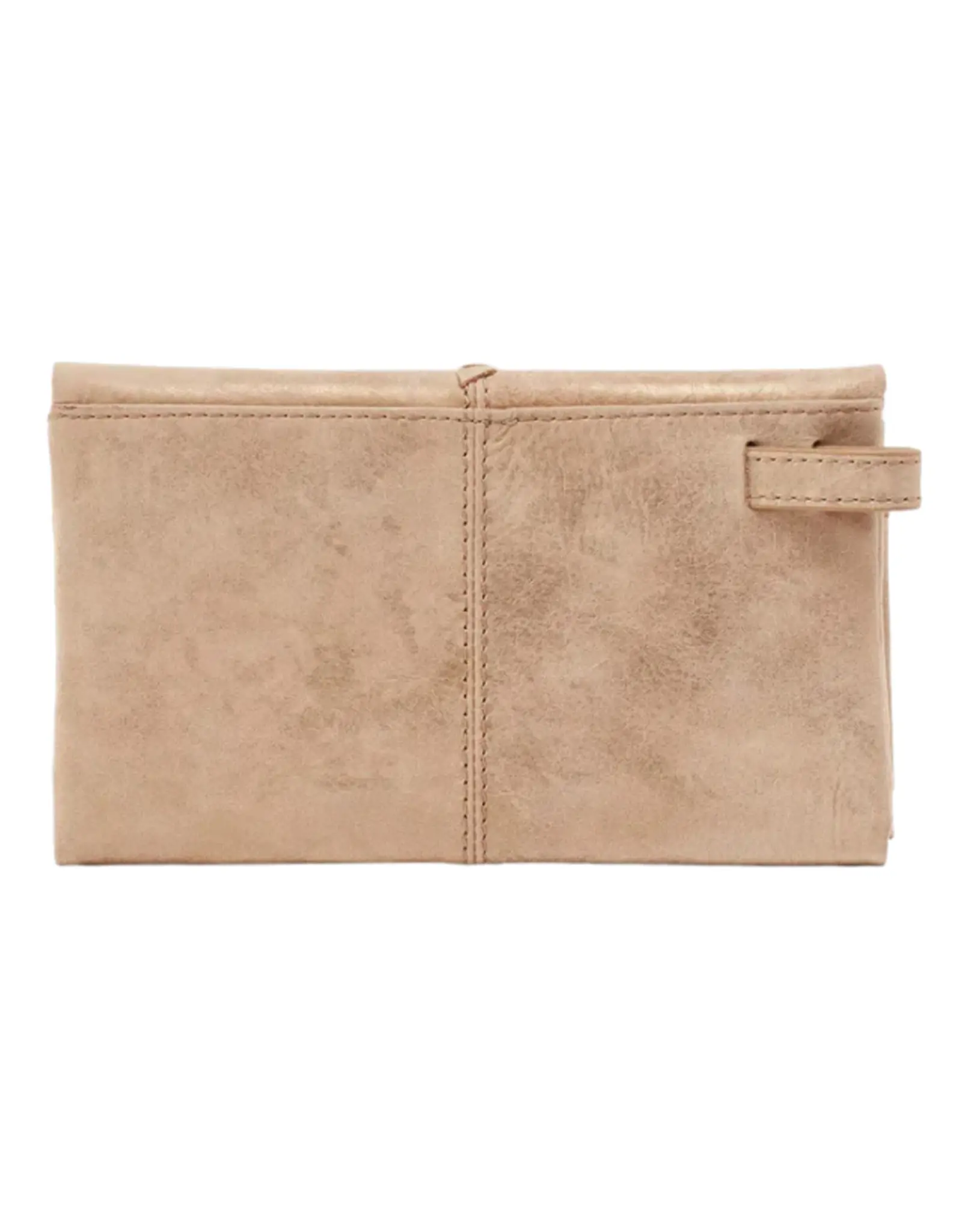 HOBO Keen Continental Wallet- Gold Cashmere
