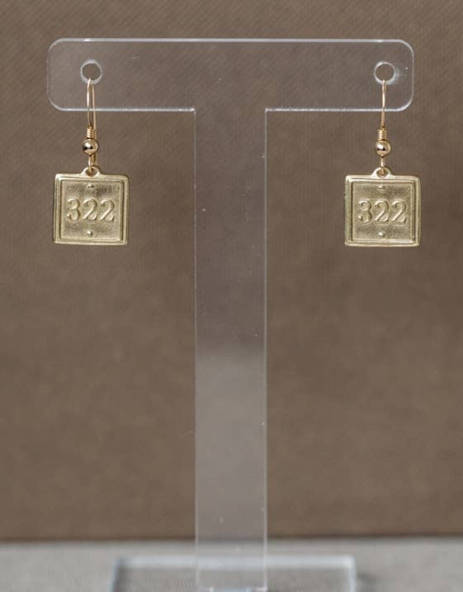 Madison Sterling French Hook Earring- Lamentations 3:22