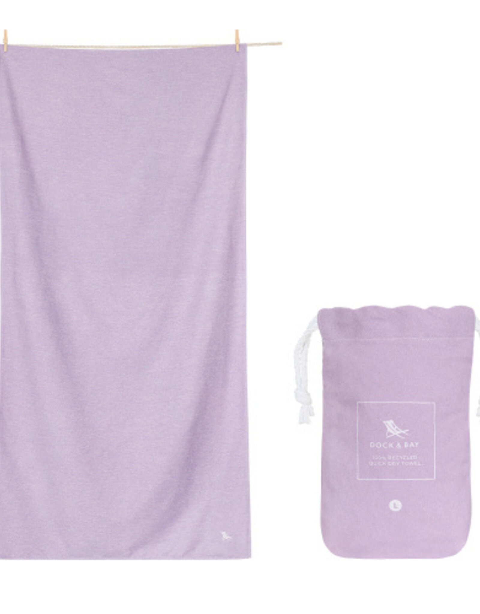 Quick Dry Towel-Meadow Lilac XL