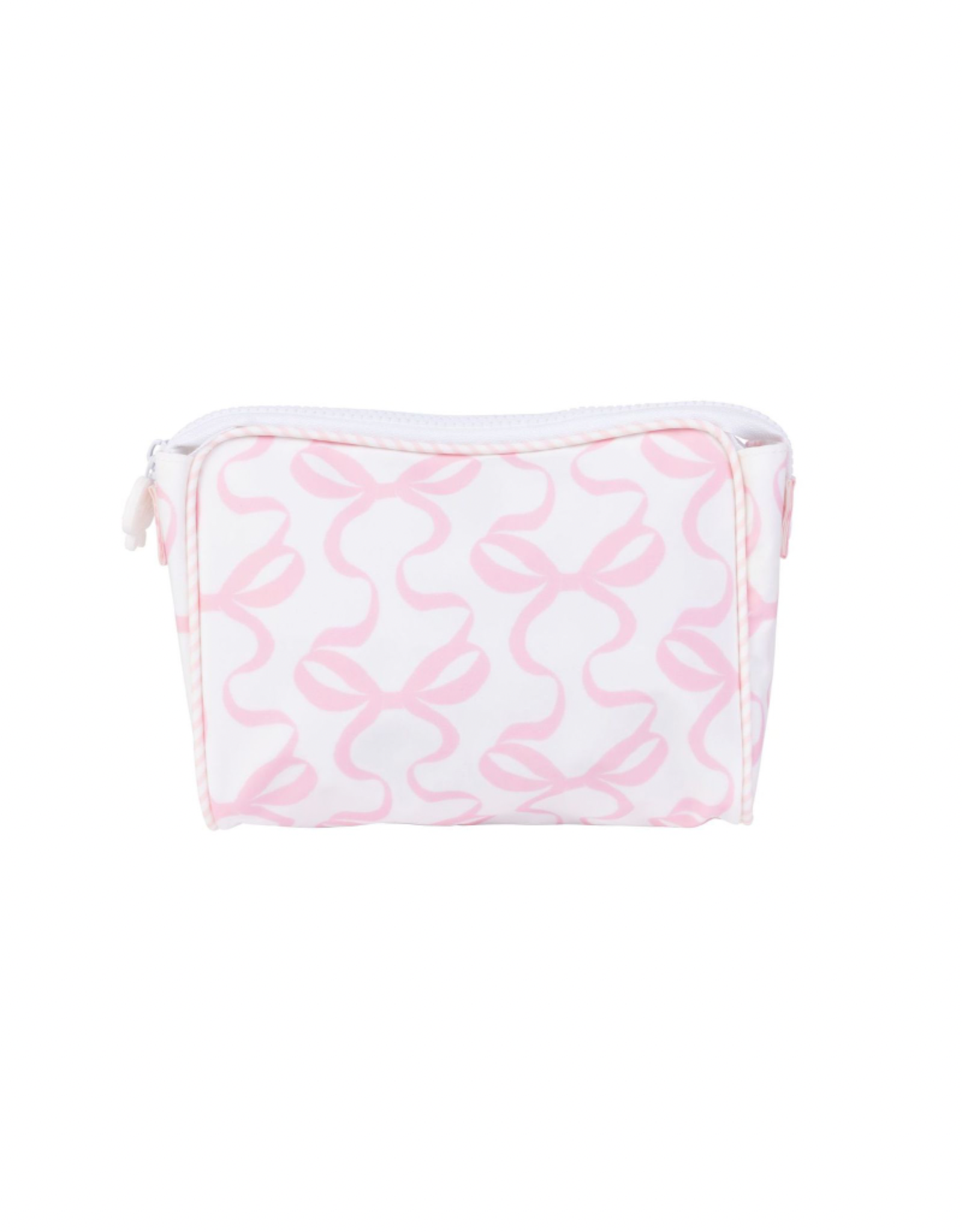 Apple of My Isla The Go Bag-Small/Bows on Pink