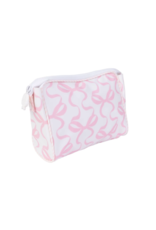 Apple of My Isla The Go Bag-Small/Bows on Pink