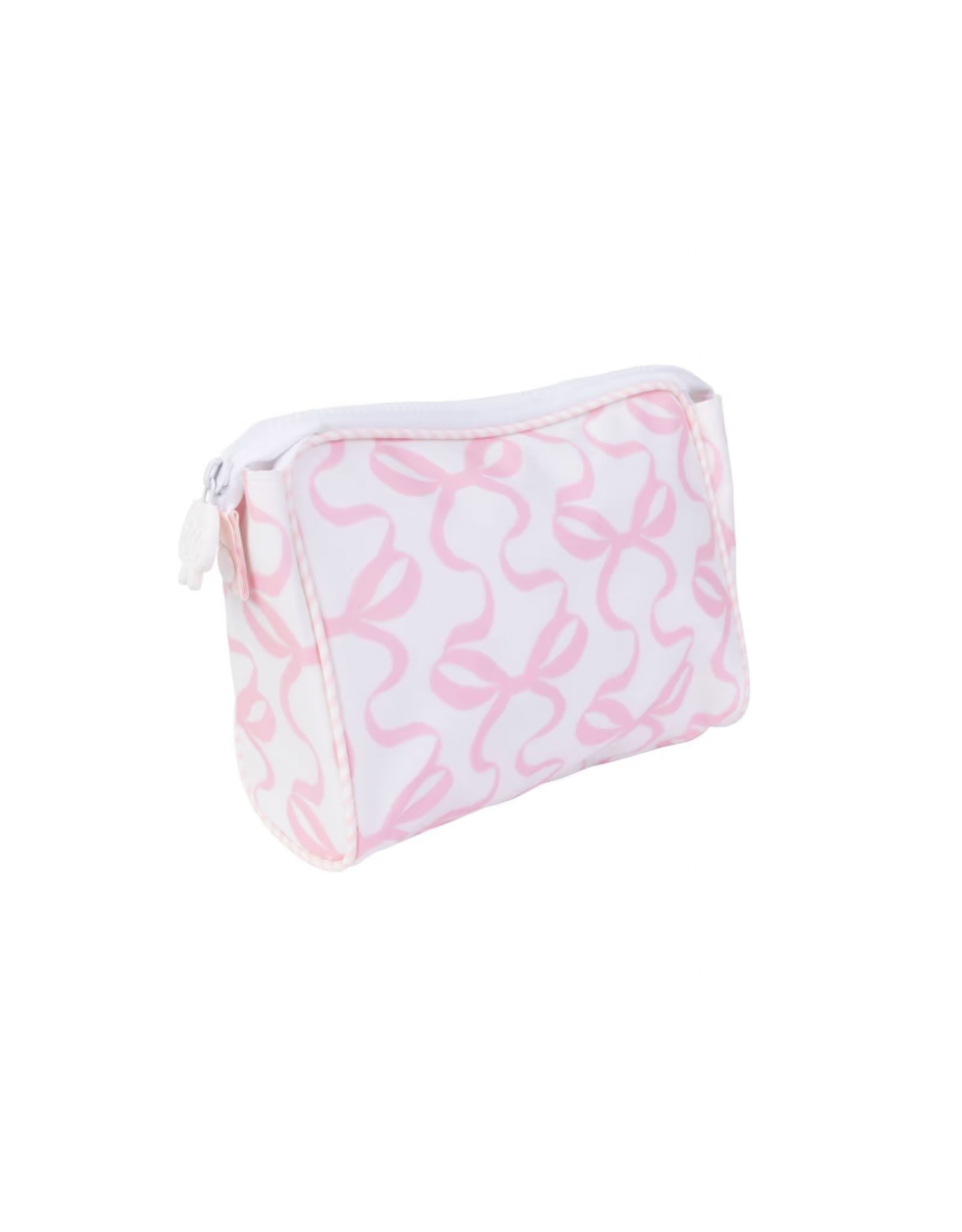 Apple of My Isla The Go Bag-Small/Bows on Pink