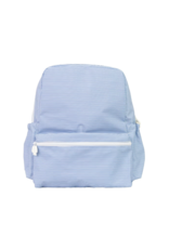 Apple of My Isla The Backpack- Large-Navy Mini Stripe