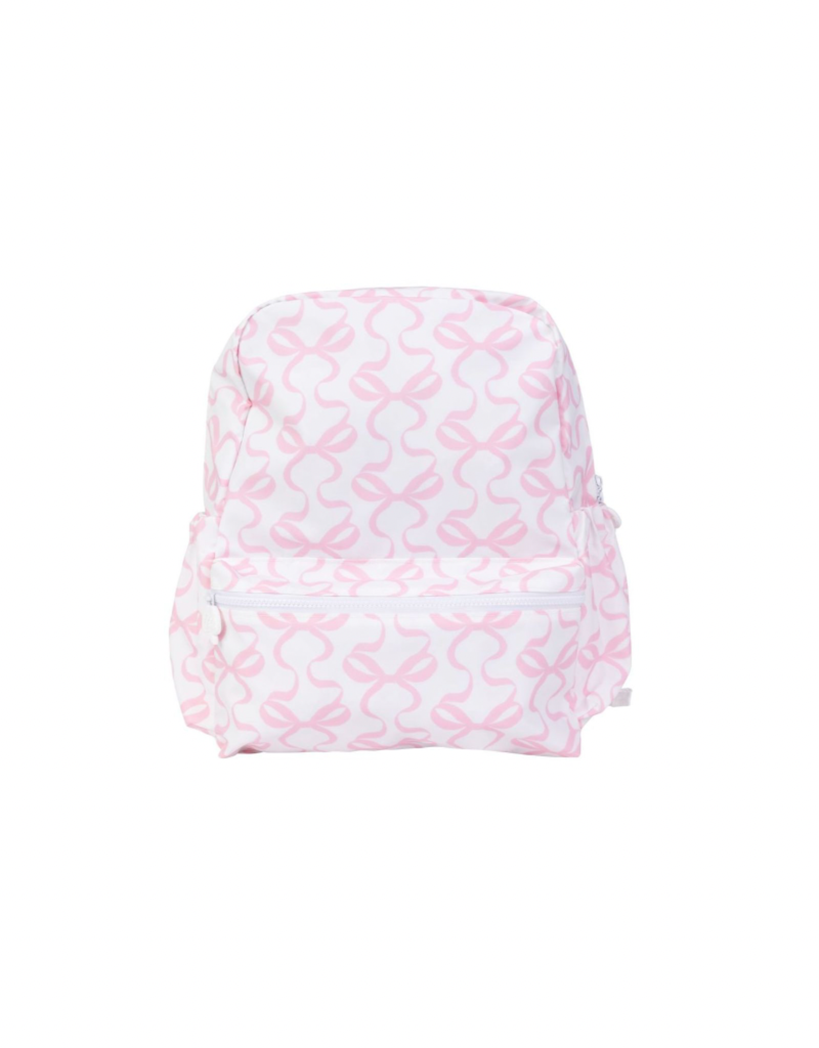 Apple of My Isla The Backpack- Large- Bows on White