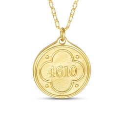 Madison Sterling 22"Psalm 46:10 (Original Pendant) Necklace