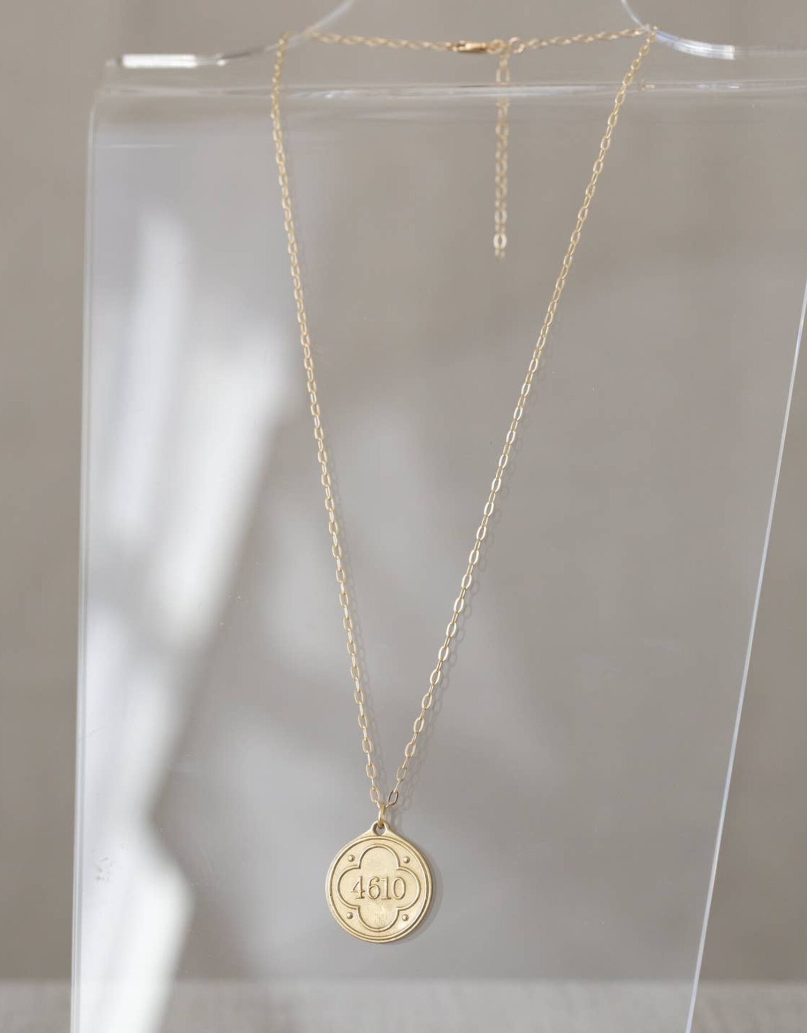Madison Sterling 22"Psalm 46:10 (Original Pendant) Necklace