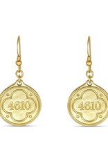 Madison Sterling French Hook Earring- Psalm 46:10