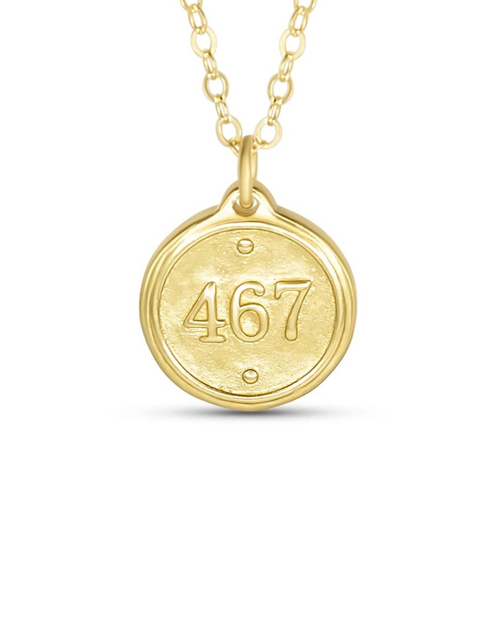 Madison Sterling 22"-Phil. 4:6-7 (Petite Pendant)