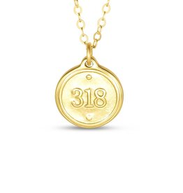 Madison Sterling 16" Ephesians 3:18 (Petite Pendant)