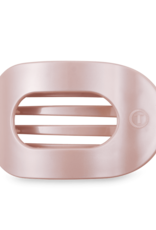 Teleties Teleties Flat Round Hair Clip- Pearly Pink