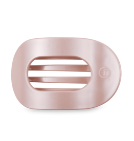 Teleties Teleties Flat Round Hair Clip- Pearly Pink