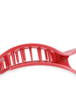 Teleties Teleties Flat Round Hair Clip- Calming Coral