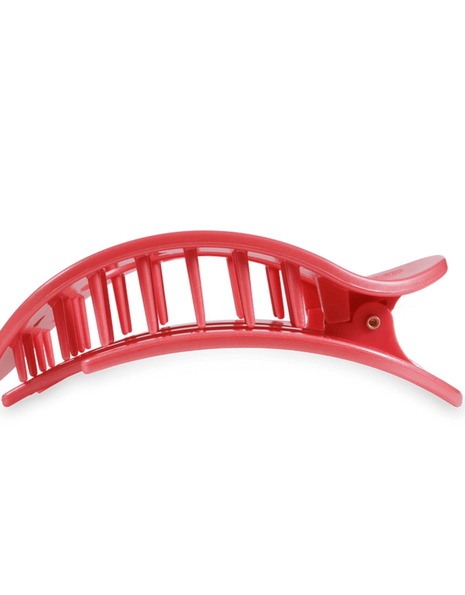 Teleties Teleties Flat Round Hair Clip- Calming Coral