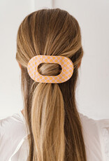 Teleties Teleties Flat Round Hair Clip- Sunny Days Ahead