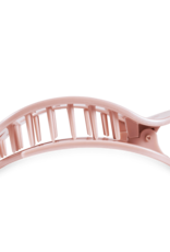 Teleties Teleties Flat Round Hair Clip- Pearly Pink
