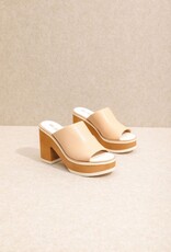 MiiM Jemma Chunky Platform Sandal- Nude