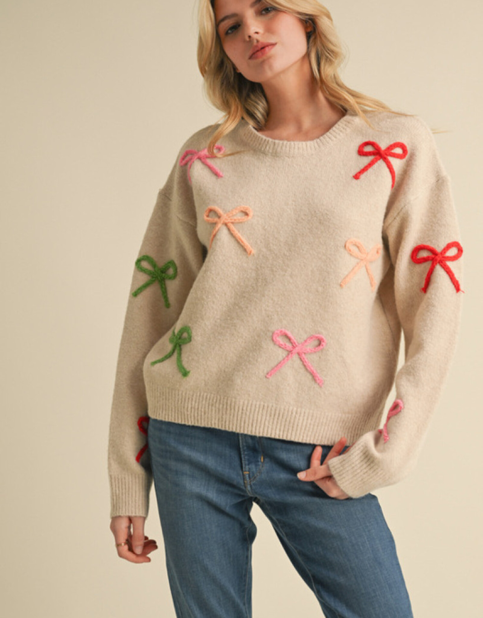 Bow Knit Sweater