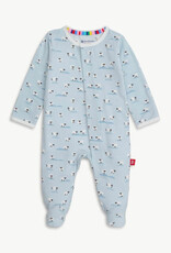 Magnetic  Me Baa Baa Baby Blue Modal Magnetic Footie