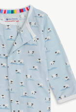 Magnetic  Me Baa Baa Baby Blue Modal Magnetic Footie