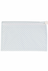Apple of My Isla The Changing Pad- Blue Gingham