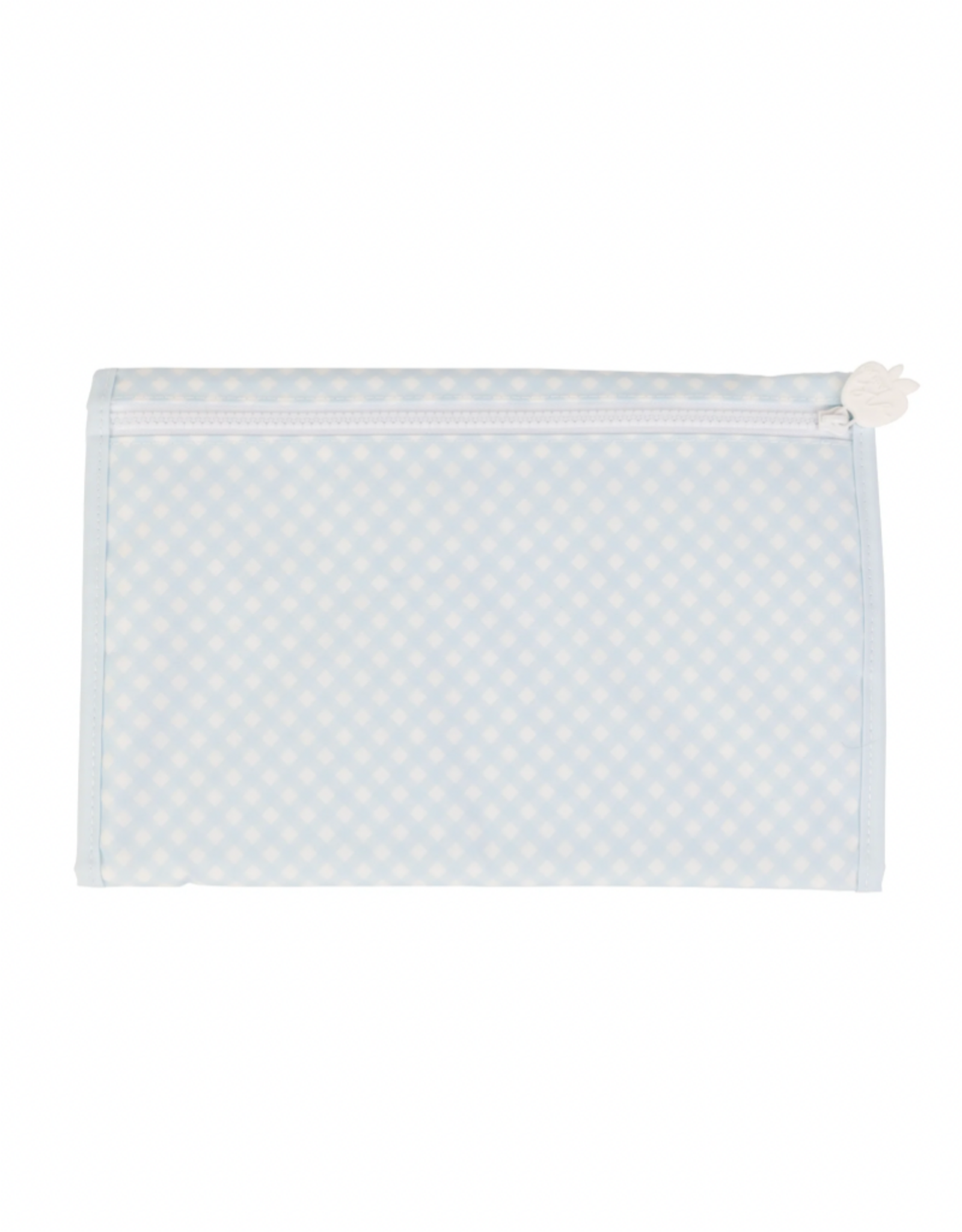 Apple of My Isla The Changing Pad- Blue Gingham