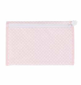 Apple of My Isla The Changing Pad- Pink Gingham
