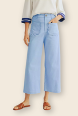 Blue Scallop Pocket Pant