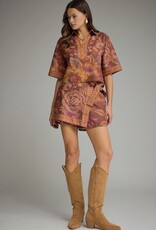 Terra Cotta Botanical Skort Set
