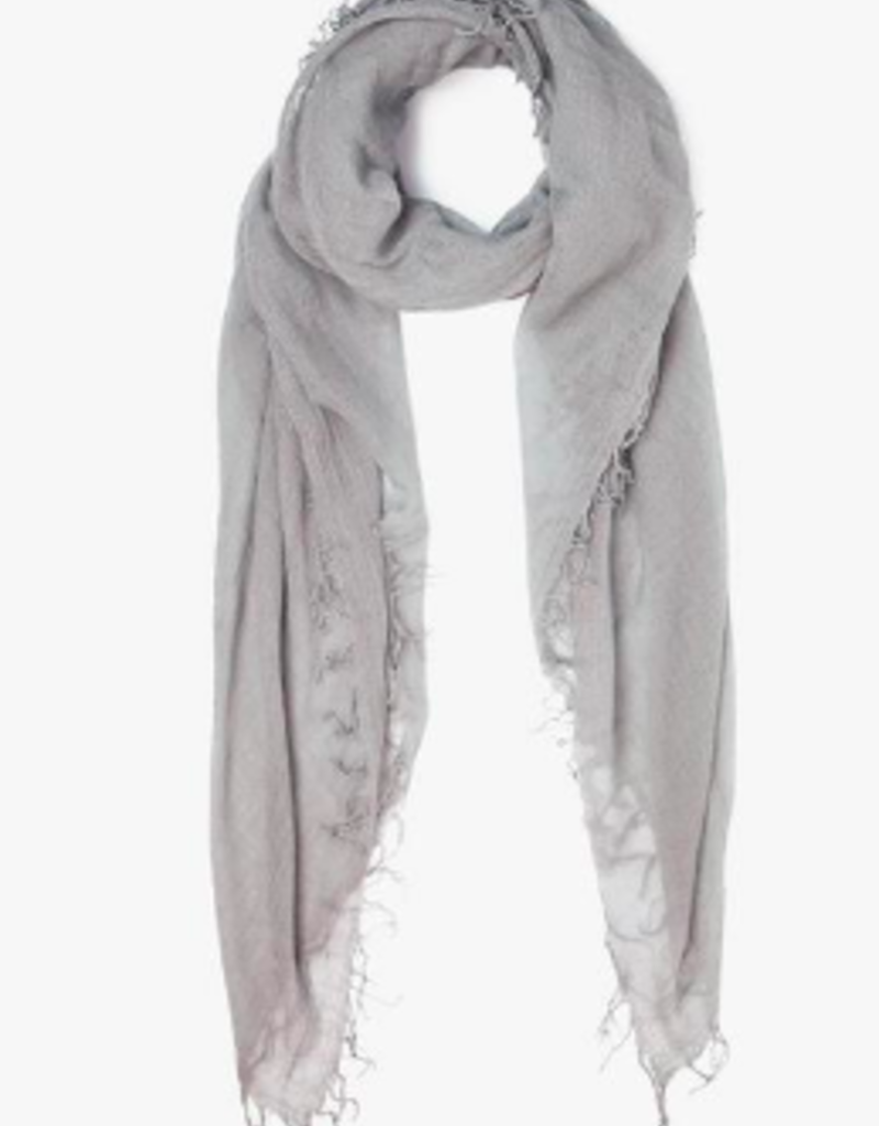 CL SOLID CASHMERE SILK SCARF