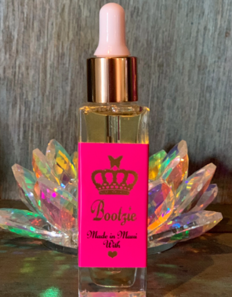 Bootzie hair and body elixir pink/black