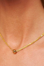 CL YELLOW GOLD S/S NECKLACE-14457