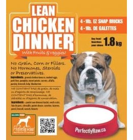 PERFECTLY RAW LEAN CHICKEN DINNER 16X2 32LBS