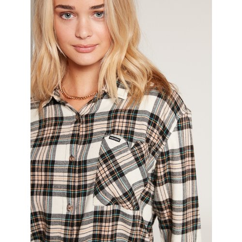 Volcom Volcom Plaid To Meet U Long Sleeve Flannel