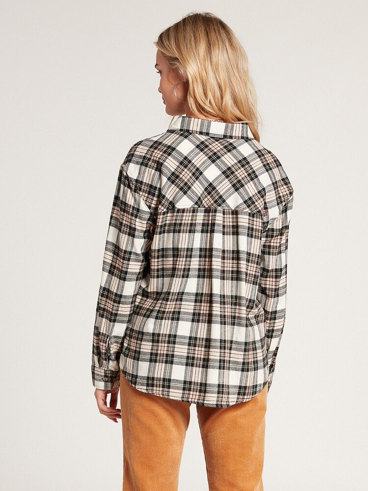 Volcom Volcom Plaid To Meet U Long Sleeve Flannel