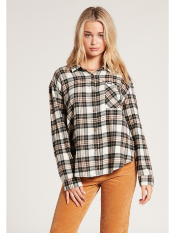 Volcom Volcom Plaid To Meet U Long Sleeve Flannel